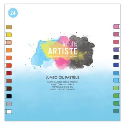 Jumbo Oil Pastels Pack 24