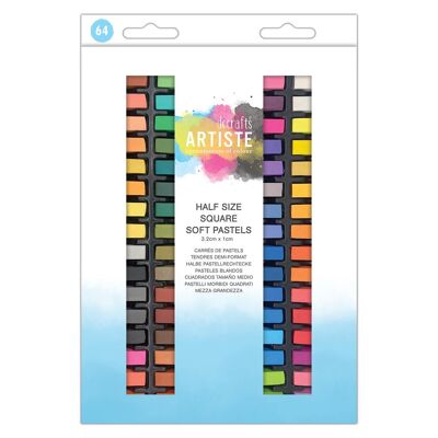 Artiste Soft Pastels Half Size Sticks 64 Asstd