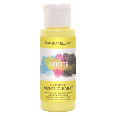 Artiste Acrylic 2Oz Banana Yellow