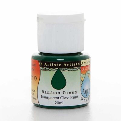 Glass Paint (20ml) - Aquaglass - Bamboo Green