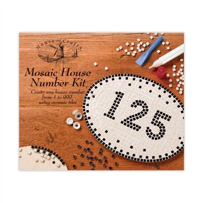 Mosaic House Number