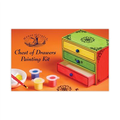 Chest of Drawers Painting Kit