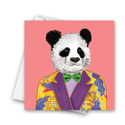 Fashion Animals- Pablo Greeting Card