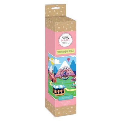 Simply Make Diamond Art Kit - Fairground