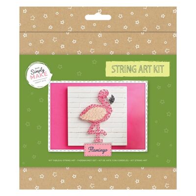 Simply Make String Art Kit - Flamingo