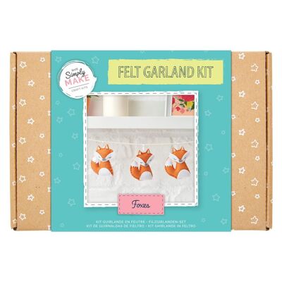 Simply Make Felt Fox Garland Kit