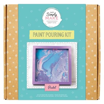 Simply Make Paint Pouring Kit - Pastel