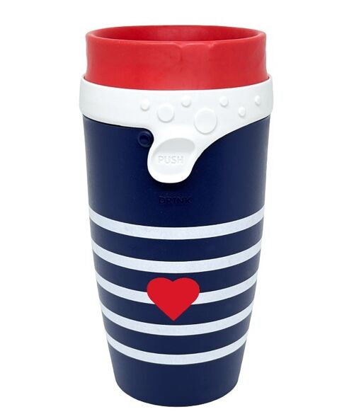 Mug isotherme made in France TWIZZ 350ml Bachi Love