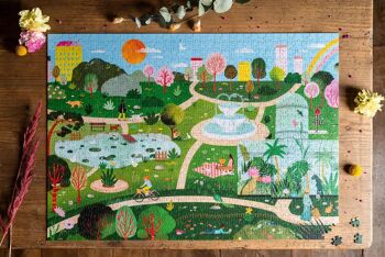 Puzzle 1000 pièces Chilling In Park 2