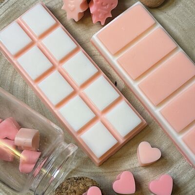 Barre d'accrochage à la cire de soie Blush