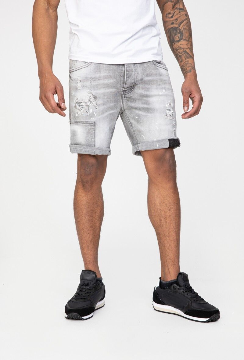 Jean discount short homme