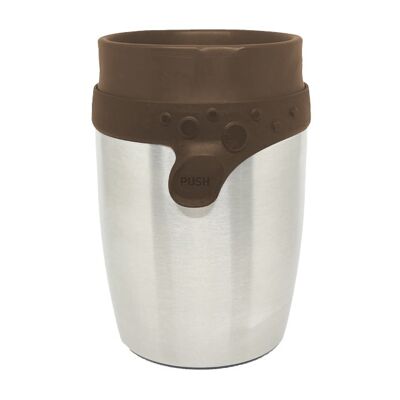 Isolierbecher made in France Steel TWIZZ 200ml Cappuccino