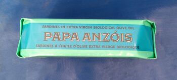 Conserve de sardines "Papa Anzois" à l'huile d'olive 2
