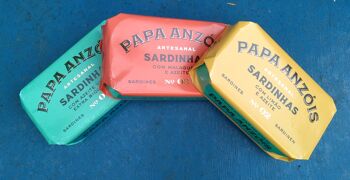 Conserve de sardines "Papa Anzois" à l'huile d'olive et au piment 2