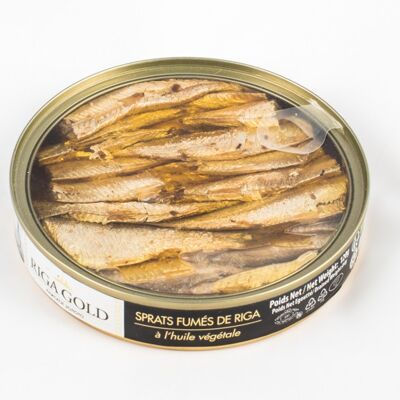Canned Smoked Sprats / Rapeseed oil