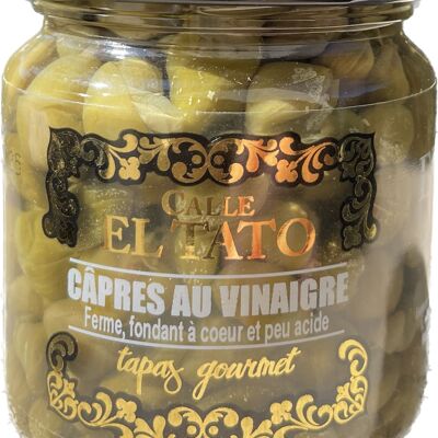 Capuchin capers in vinegar - in a jar