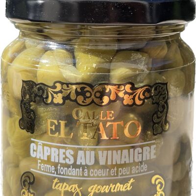 Capuchin capers in vinegar - in a jar
