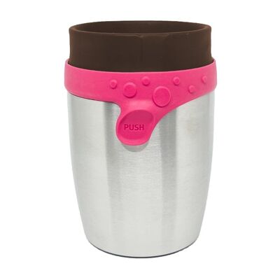 Isothermal mug made in France Steel TWIZZ 200ml Zoé