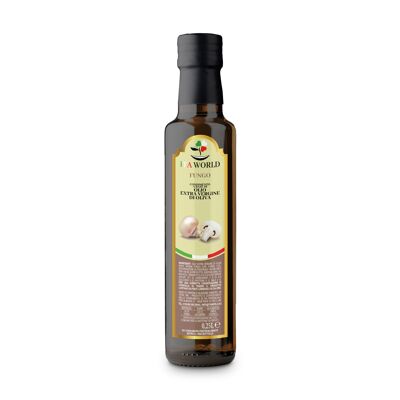 Olio extra vergine di oliva e fungo