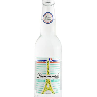 Limetten-Minz-Limonade 33cl ( Mojito ) - Parismonade