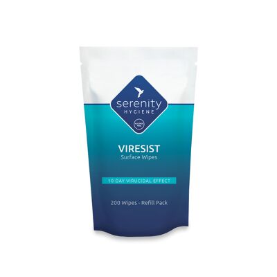 Viresist 10 Day Protection Wipes Refill Pouch