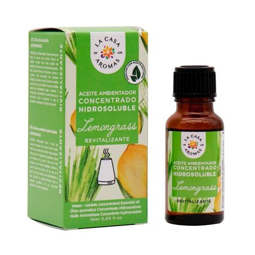 Aceite Aromático Concentrado Hidrosoluble Lemongrass