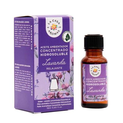 Aceite Aromático Concentrado Hidrosoluble Lavanda