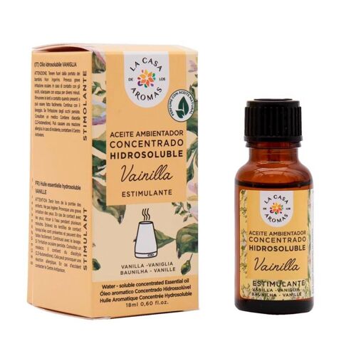 Aceite Aromático Concentrado Hidrosoluble Vainilla