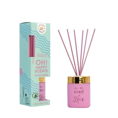 Mikado Messages Marine Breeze. All you Need is Love. 100ml