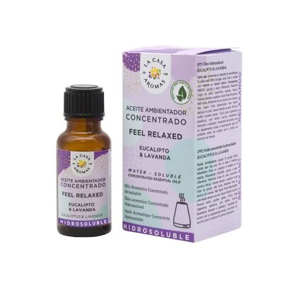 Feel Relaxed Olio Concentrato Solubile in Acqua Deodorante per Ambienti 15 ml