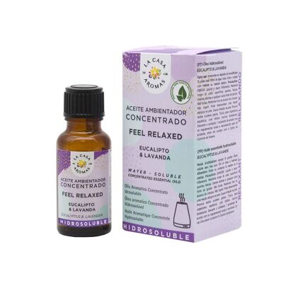 Aceite Ambientador Concentrado Hidrosoluble Feel Relaxed 15 ml
