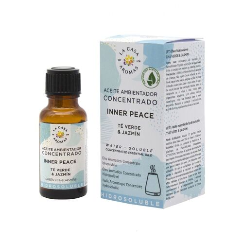 Aceite Ambientador Concentrado Hidrosoluble Inner Peace 15 ml
