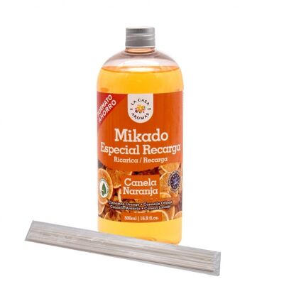 Mikado Réapprovisionnement Cannelle Orange (500ml)