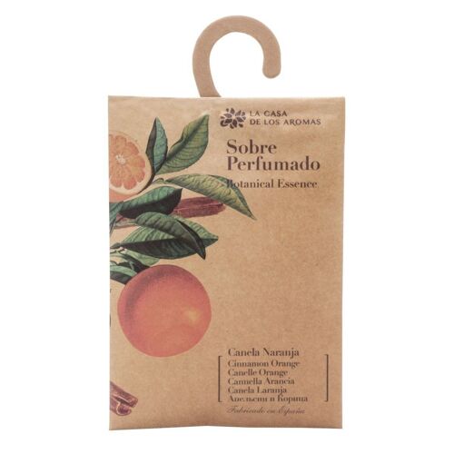 Pack 12  Sobres Perfumados Botanical Canela Naranja
