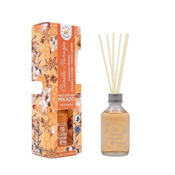 COFFRET 12 MIKADO INTENSE 100ML CANNELLE ORANGE 1