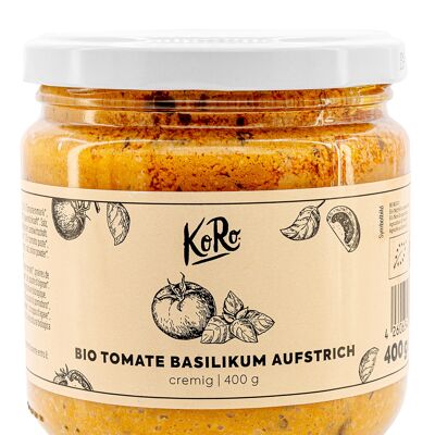 Bio Tomate Basilikum Aufstrich 400 g