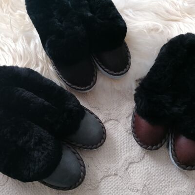 Sheepskin Slippers Moccasins