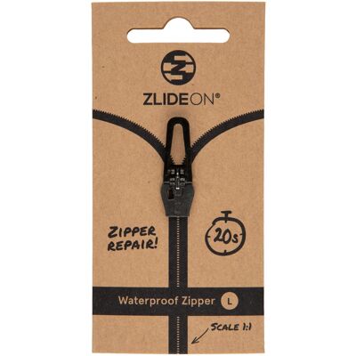 Waterproof Zipper L - Black
