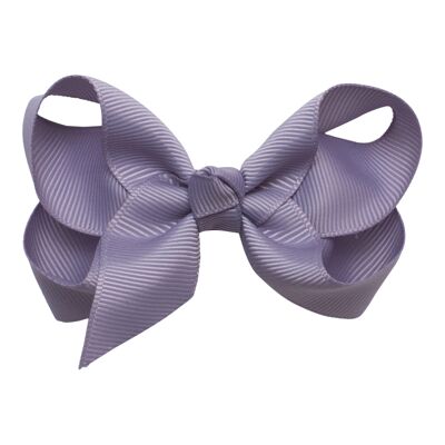 MATHILDE – Sløjfe 11 cm. grosgrain – standardfarver - thistle stoevet lilla