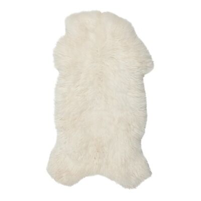 NATURAL WHITE SHEEPSKIN - ECOLOGICAL TANNING - FRENCH LEATHER 🇫🇷
