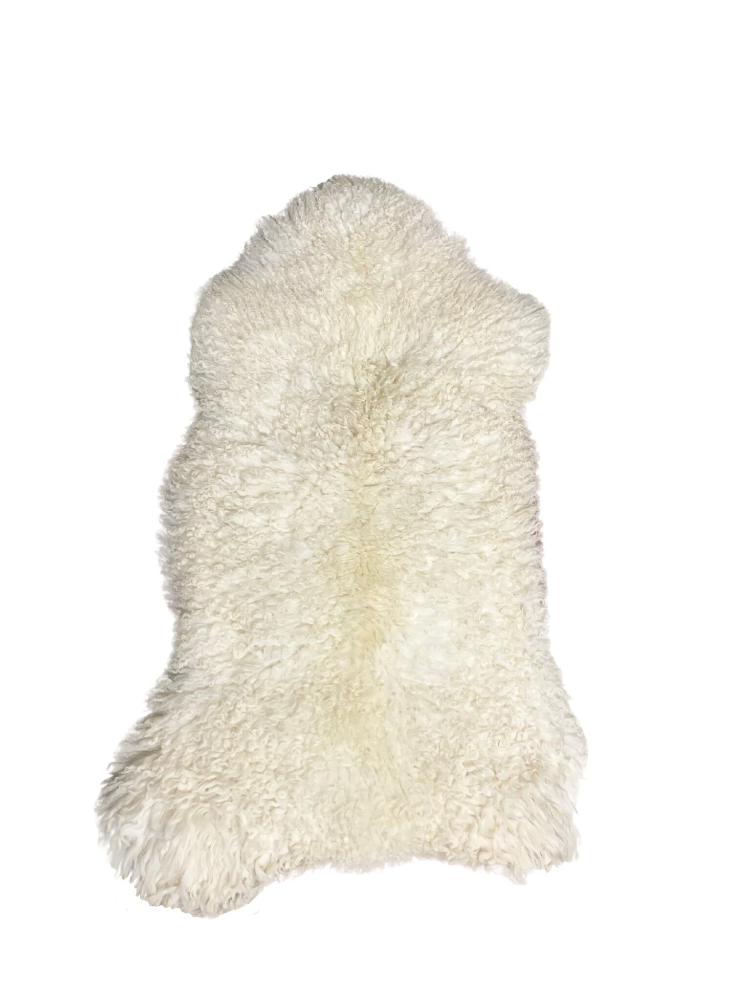 PIEL DE OVEJA RIZADA BLANCA NATURAL - CURTICIÓN ECOLÓGICA - CUERO FRANCÉS 🇫🇷