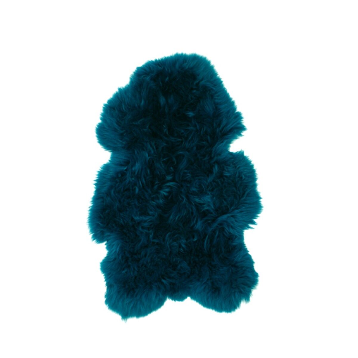 PIEL DE OVEJA AZUL PATO - PIEL FRANCESA 🇫🇷