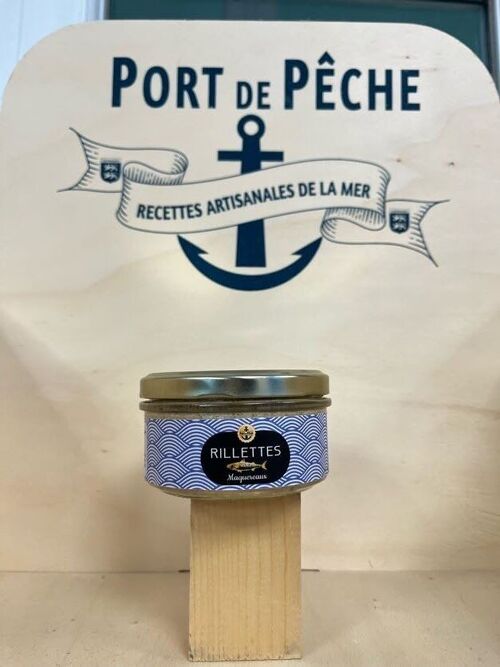 RILLETTES DE MAQUEREAUX - 140 g