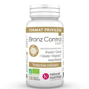 Bronz Control Bio 120 gélules - Bronzage Protection cellulaire