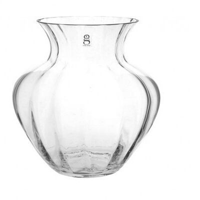Vase Yvette H29 CC Ø28cm glass