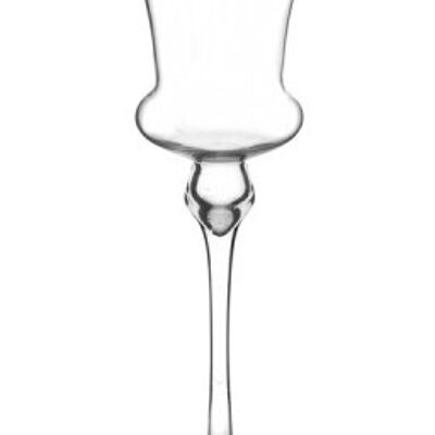 Kerzenhalter Glas Carly H28 Ø9cm