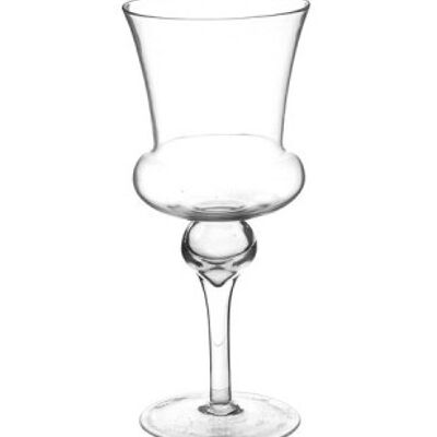 Kerzenhalter Glas Carly H22 Ø9cm
