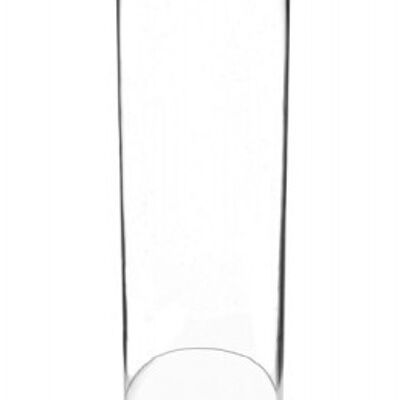 Cylindre ouvert H 47 Ø17cm verre