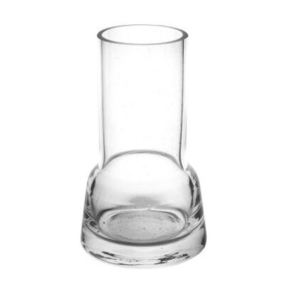 Solo vase H10 Ø6/4cm glass