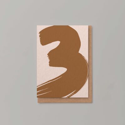 3rd third birthday card